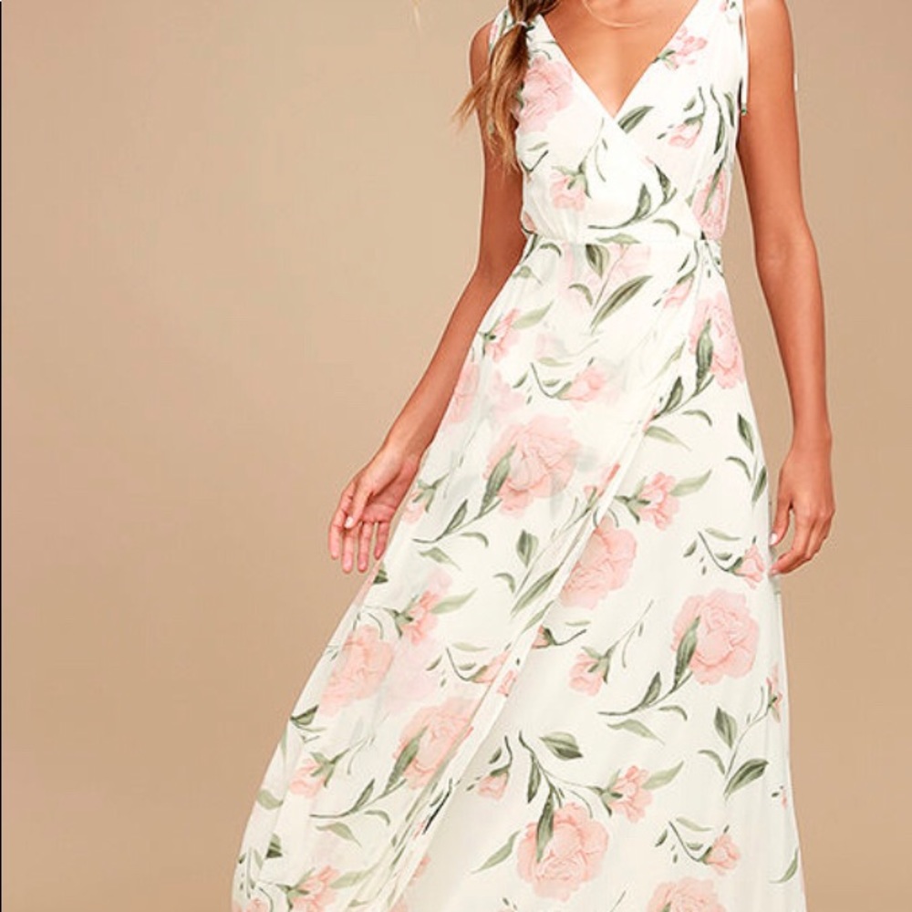 Lulus Floral Formal dress